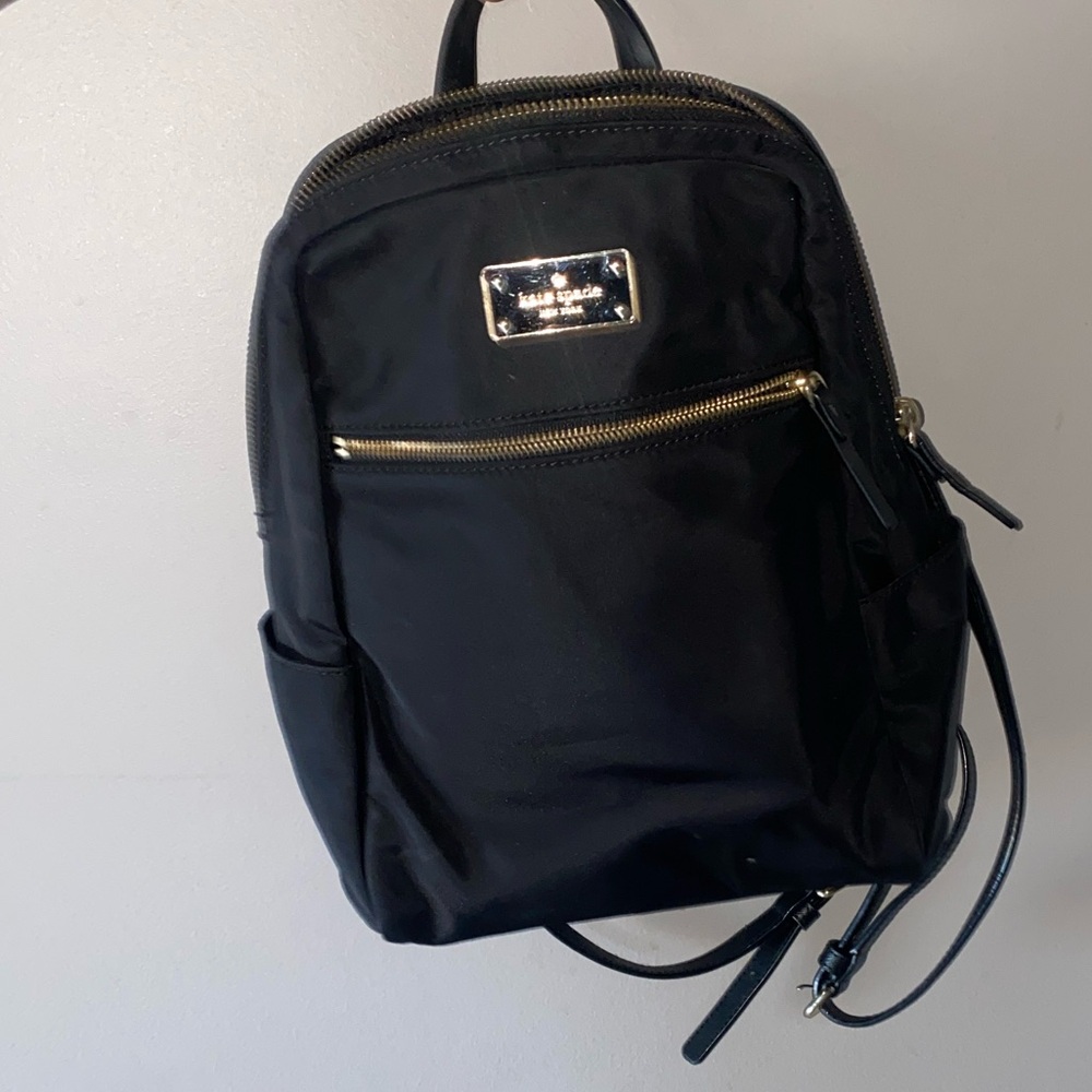 Kate Spade Black Backpack